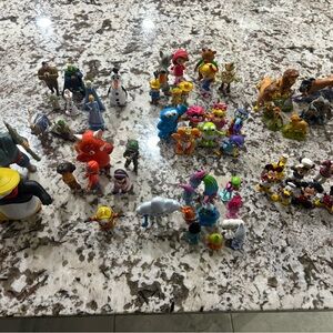 Lot of many gently used Disney Figurine Toy Sets